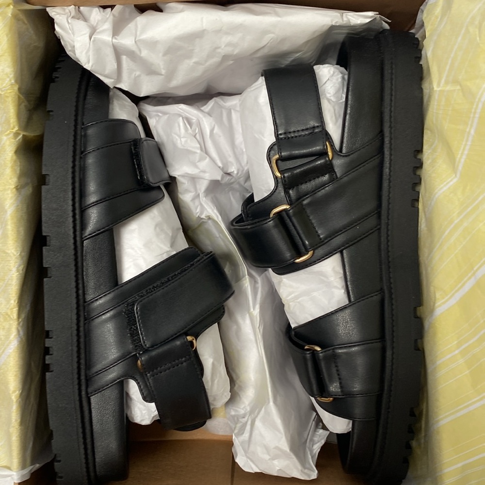 Anthropologie Maeve Double Strap Sandals - Picture 10 of 10
